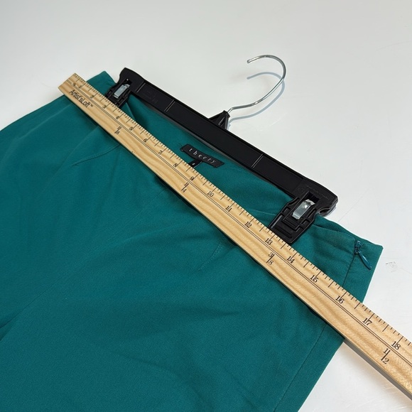 Theory Turquoise Trousers Size 8 - Picture 5 of 7